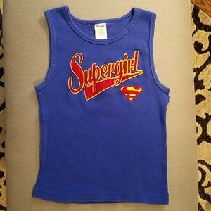 Little girl's supergirl Tank